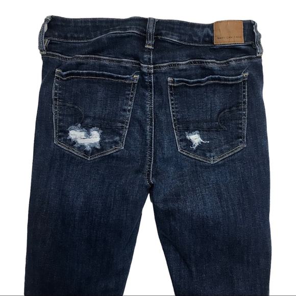 AE Next Level Stretch Distressed Jegging Sz 6 Short - Picture 3 of 8